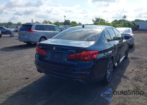 2019 BMW 530E xDrive Iperformance из США, поврежденный, VIN WBAJB1C56KB375892